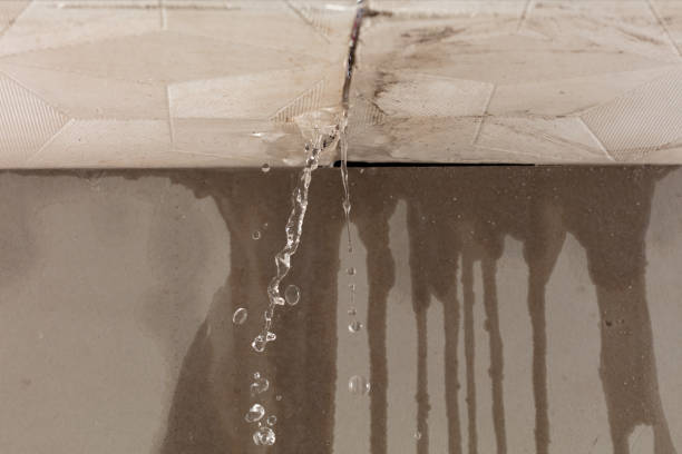 Professional Burst Pipe Cleanup technician working in Erving, MA